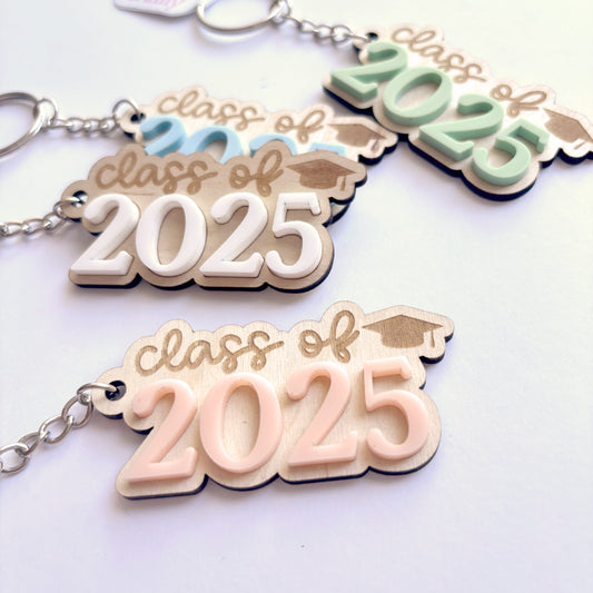 Class of 2025 Graduation Keyring