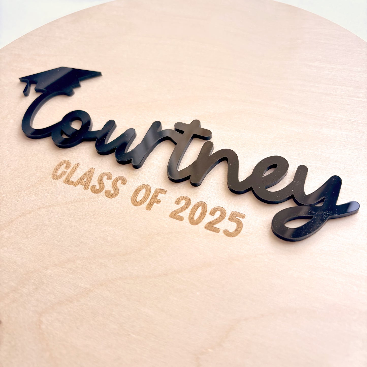 Personalised Graduation Signing Plaque