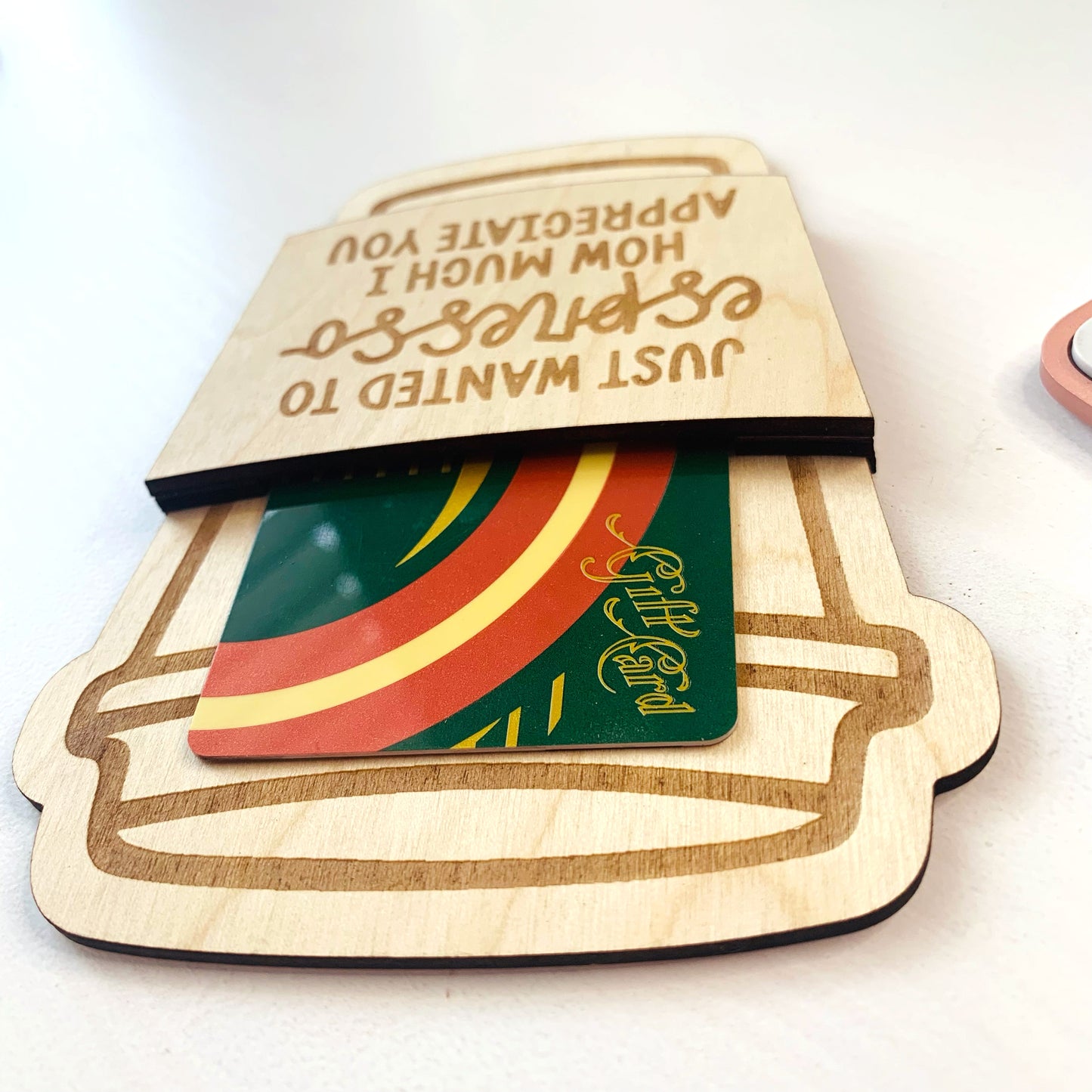 Coffee Teacher Gift Card Holder