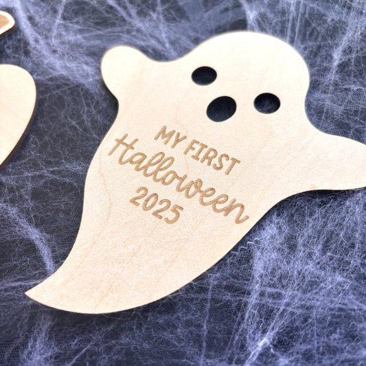 My First Halloween Plaques