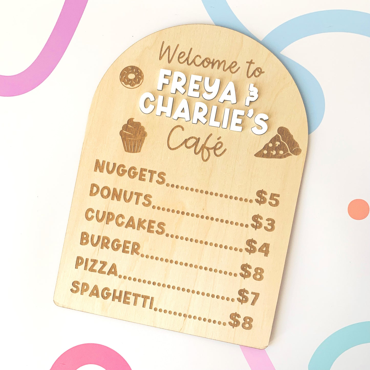 Personalised Play Kitchen Bundle