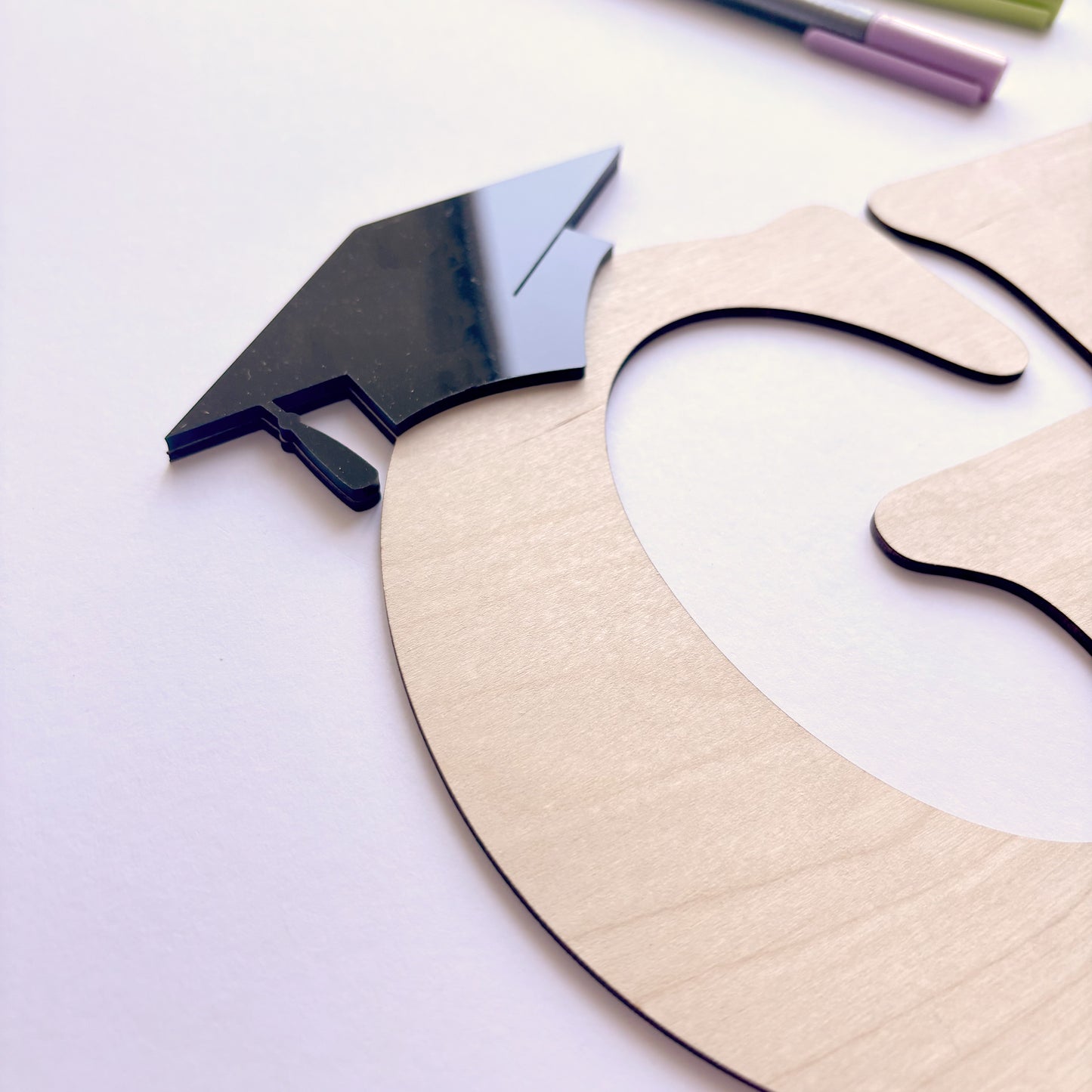 Personalised 'GRAD' Signing Plaque