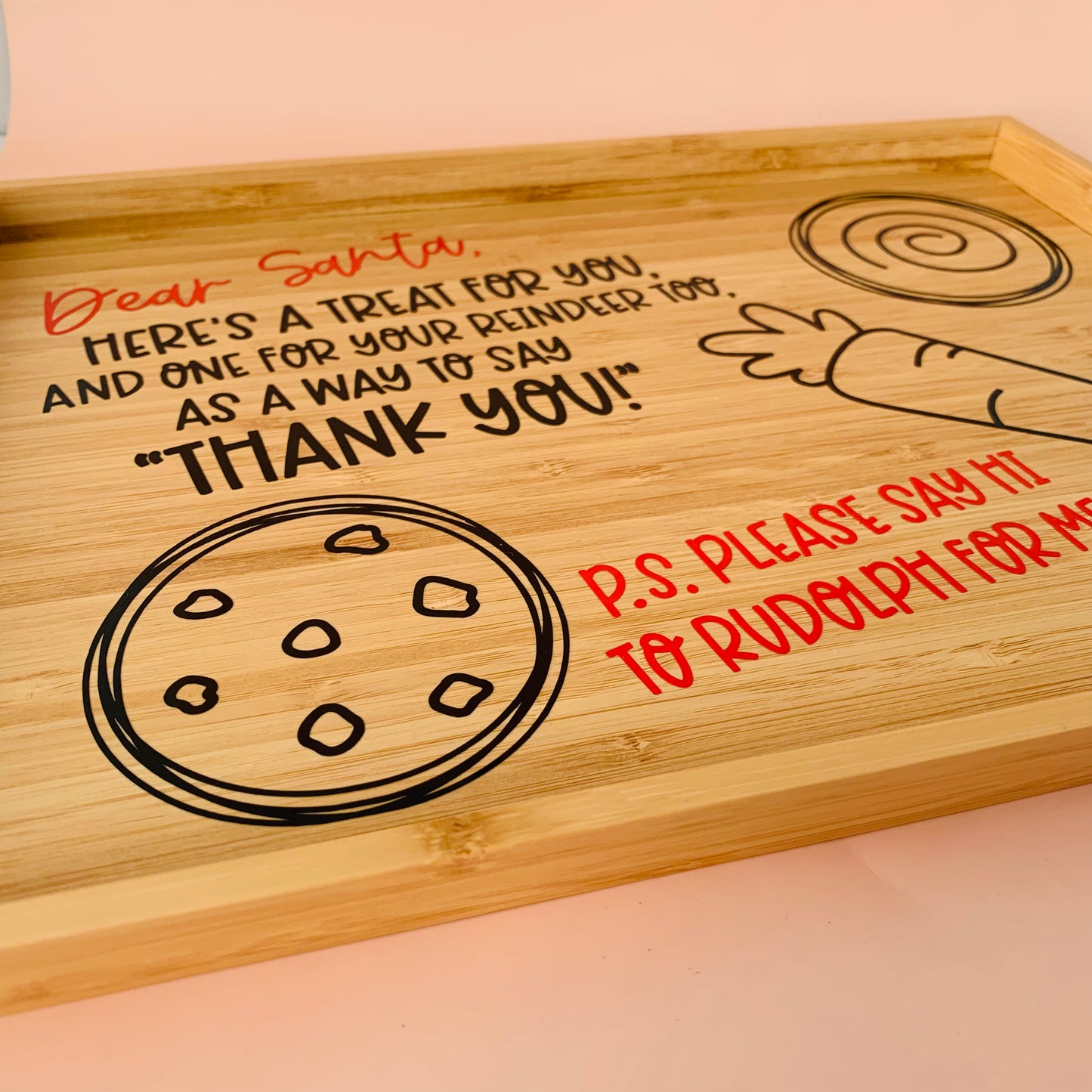 Christmas Eve Santa Tray