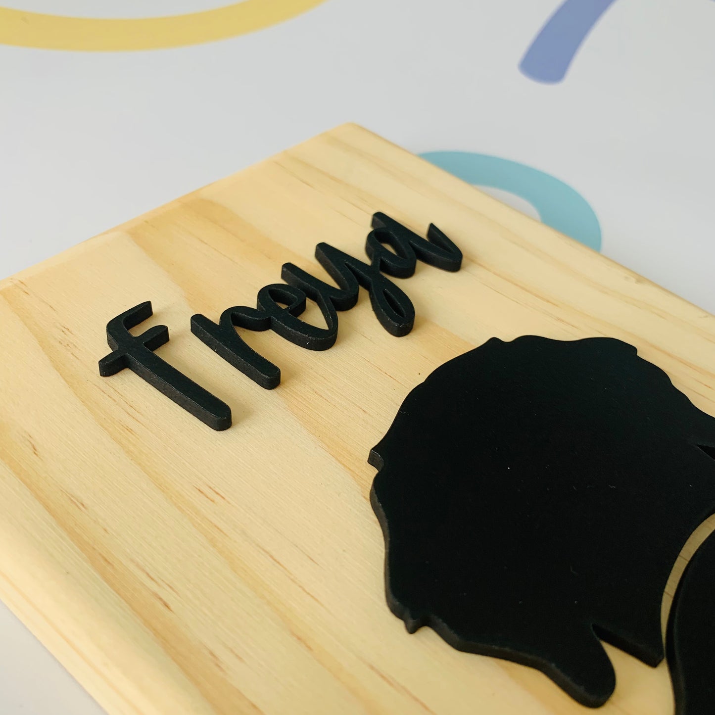 Personalised Silhouette Dog Lead Hook
