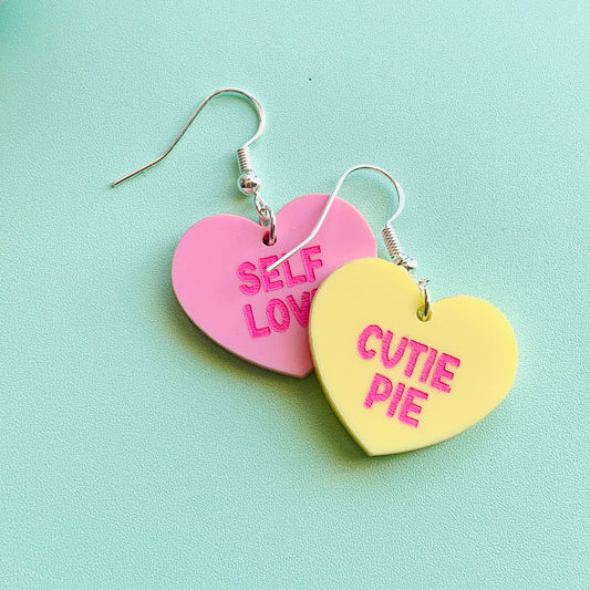 Candy Hearts Earrings