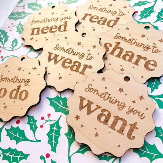 Personalised Mindful Gift Tags