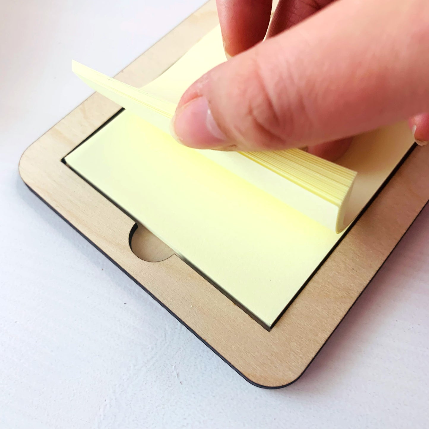 Helping Little Minds Grow Post-It Note Holder