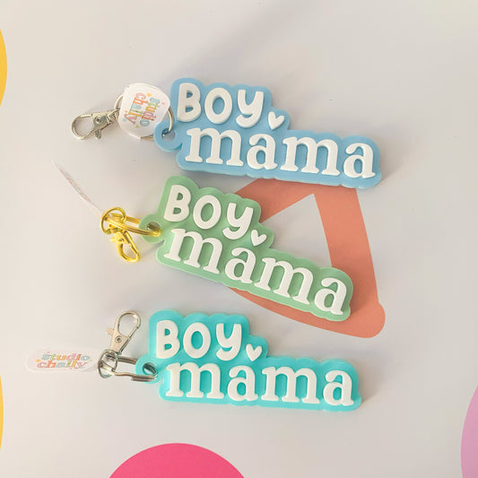 Mama Layered Acrylic Keyrings