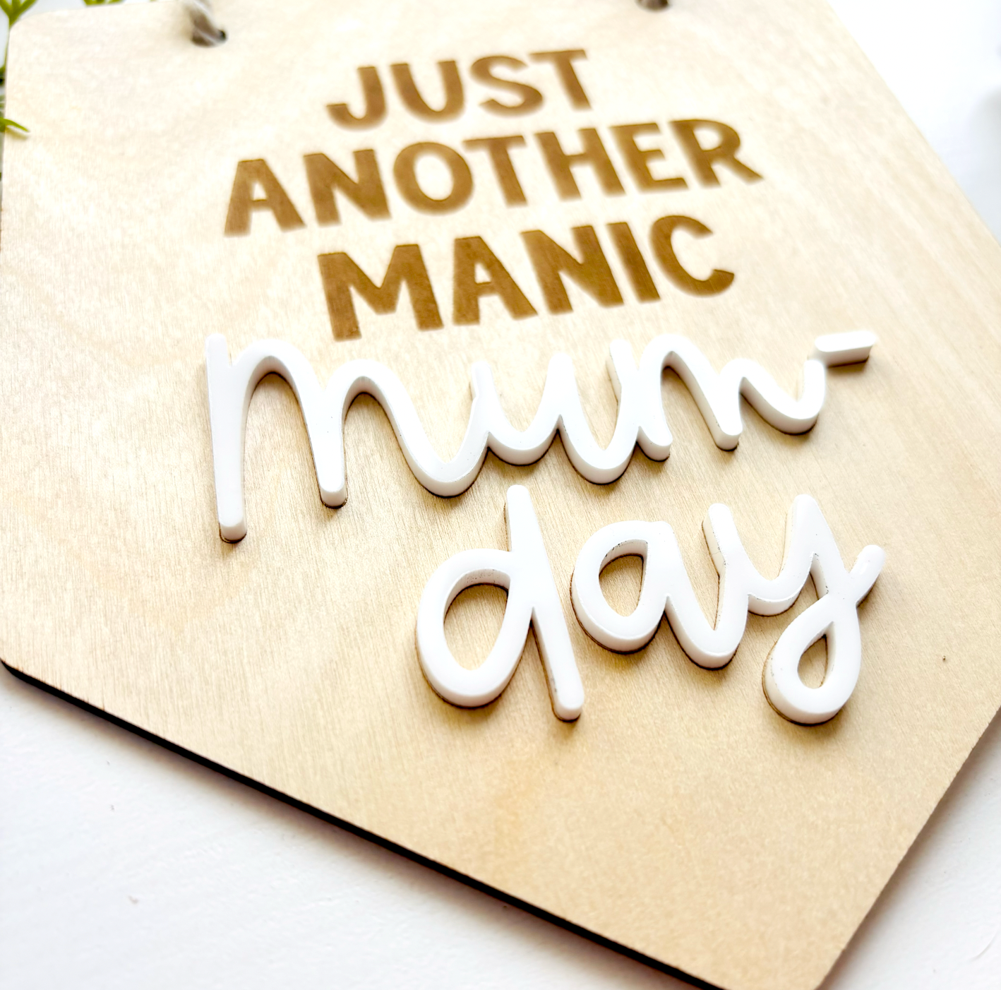 Manic Mum-Day Banner