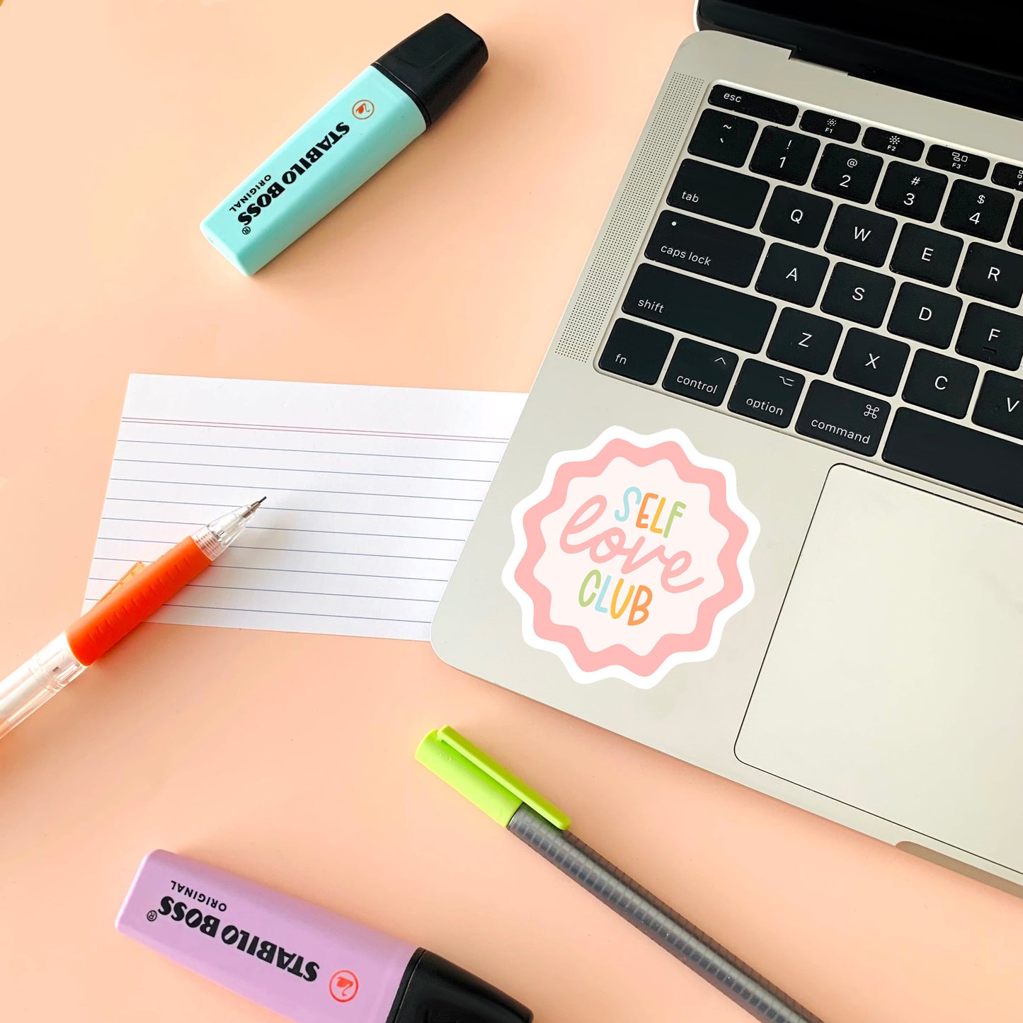 Self Love Club Vinyl Die Cut Sticker
