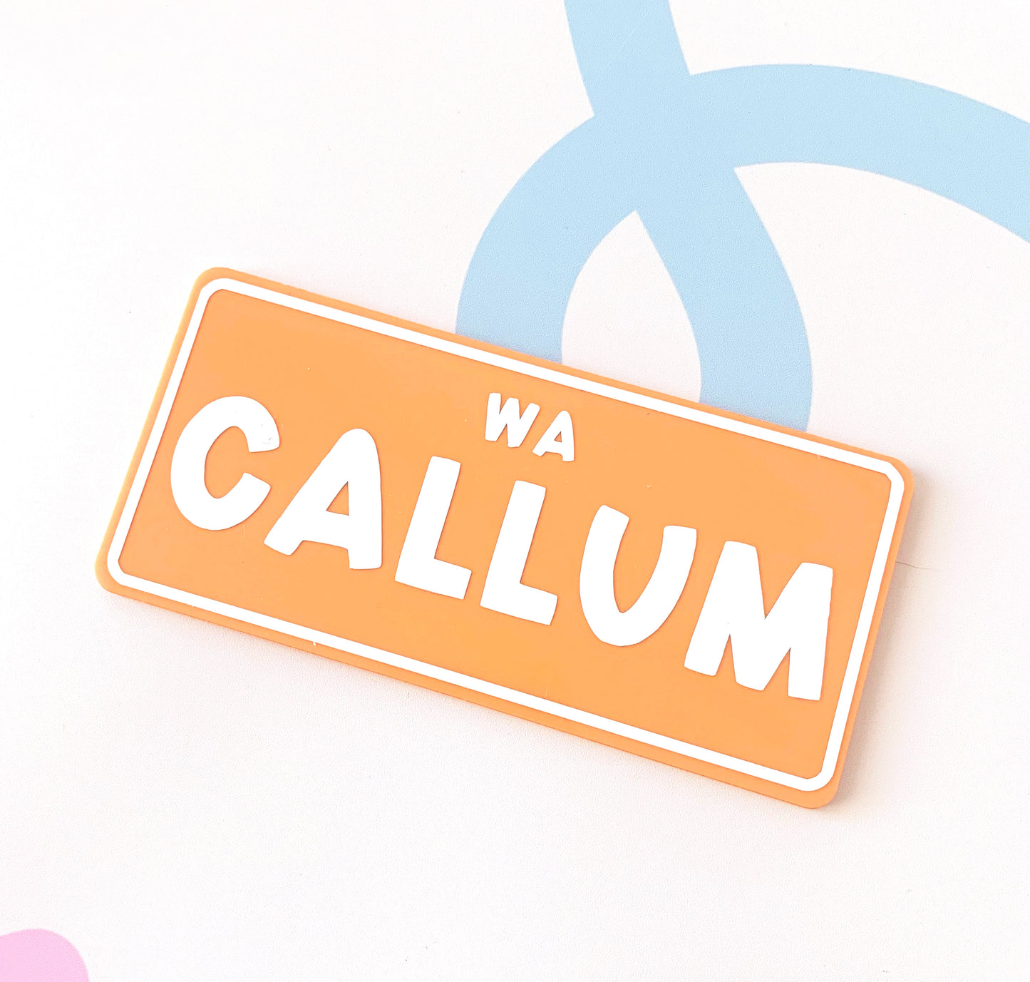 Small Personalised Number Plate