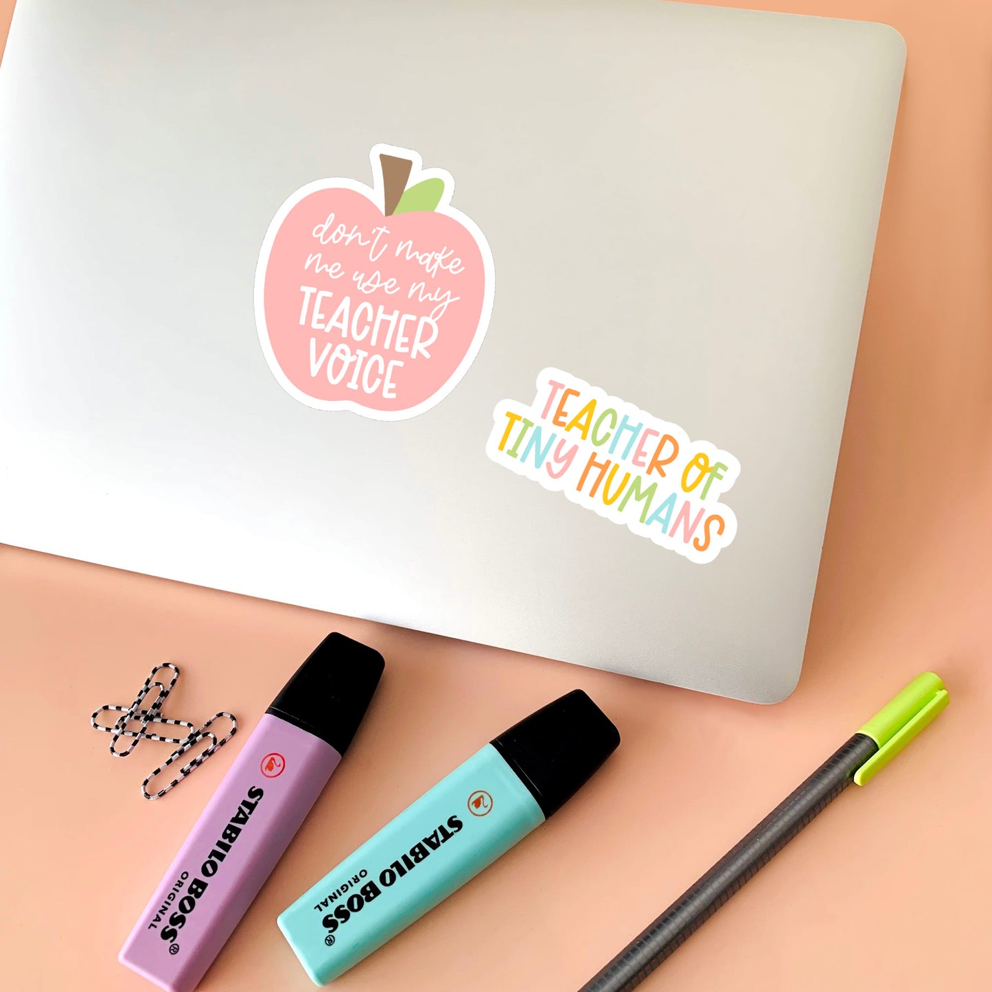 Teacher of Tiny Humans Vinyl Die Cut Sticker