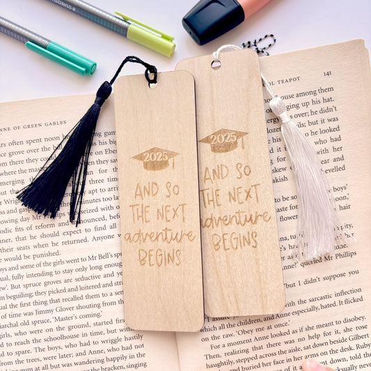 Next Adventure Graduation Bookmark