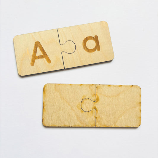 Alphabet Match Puzzle - Upper & Lowercase