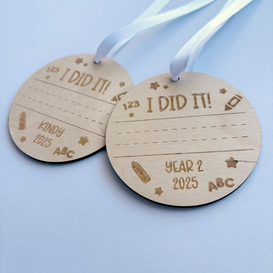 School Year Handwriting Bauble