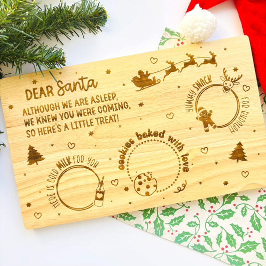 Christmas Eve Santa Treat Board