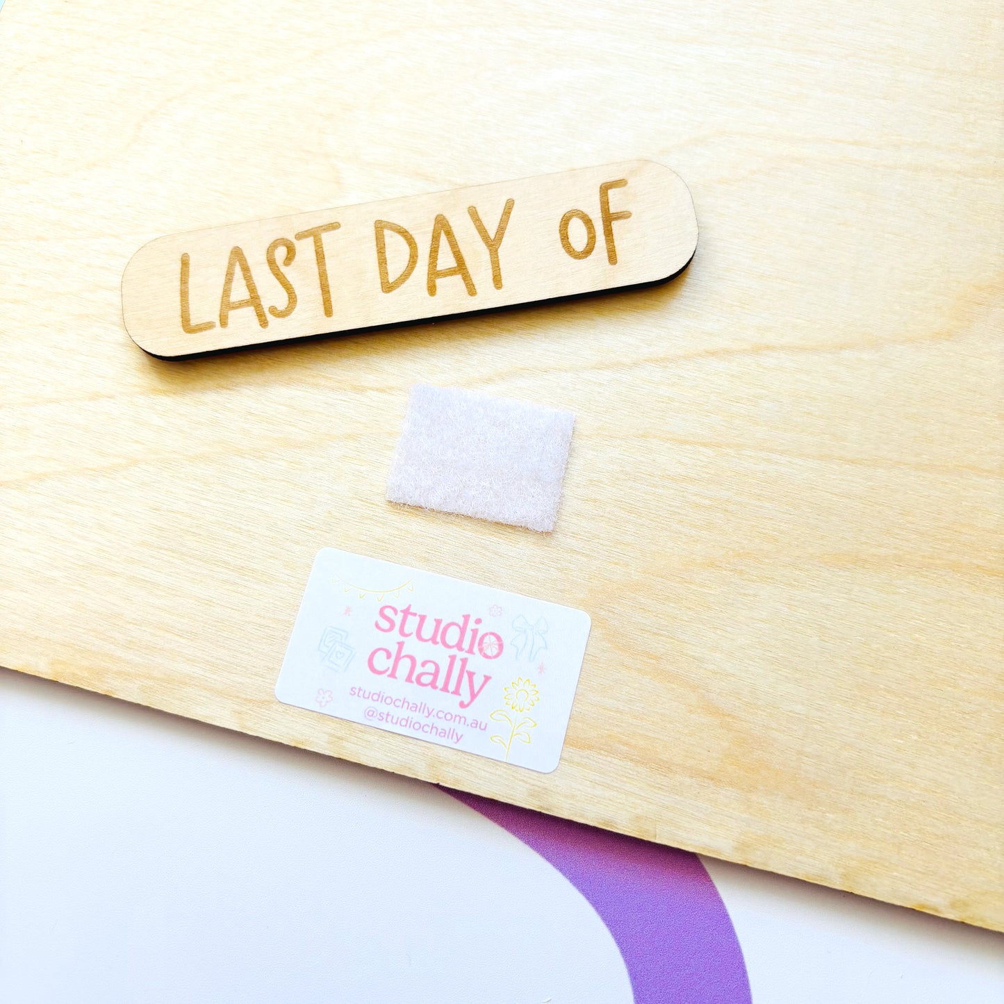 Pencil Bow Personalised Back to School Board