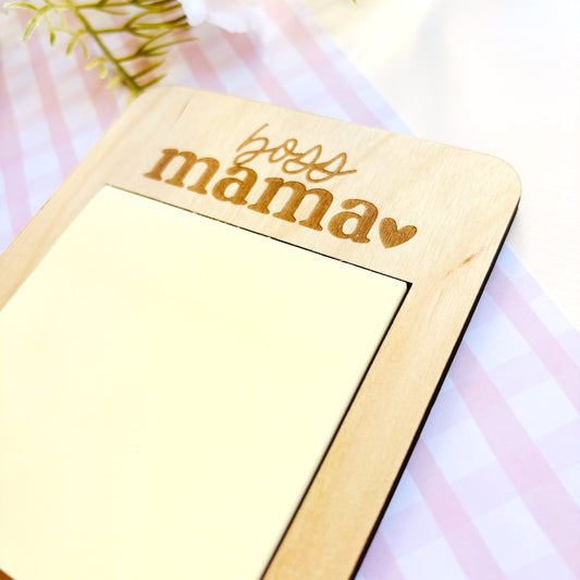 Boss Mama Post-it Note Holder