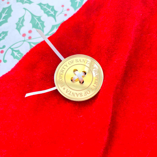 Santa's Lost Button Christmas Morning Activity