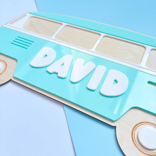 Personalised Surf Campervan Sign