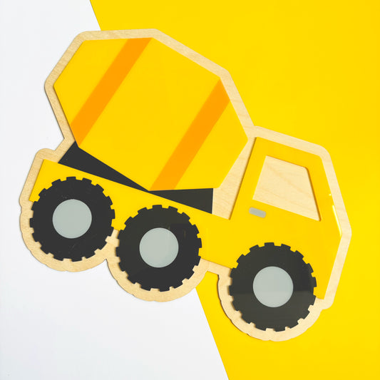 Construction Vehicle Wall Set - Bundle of 4