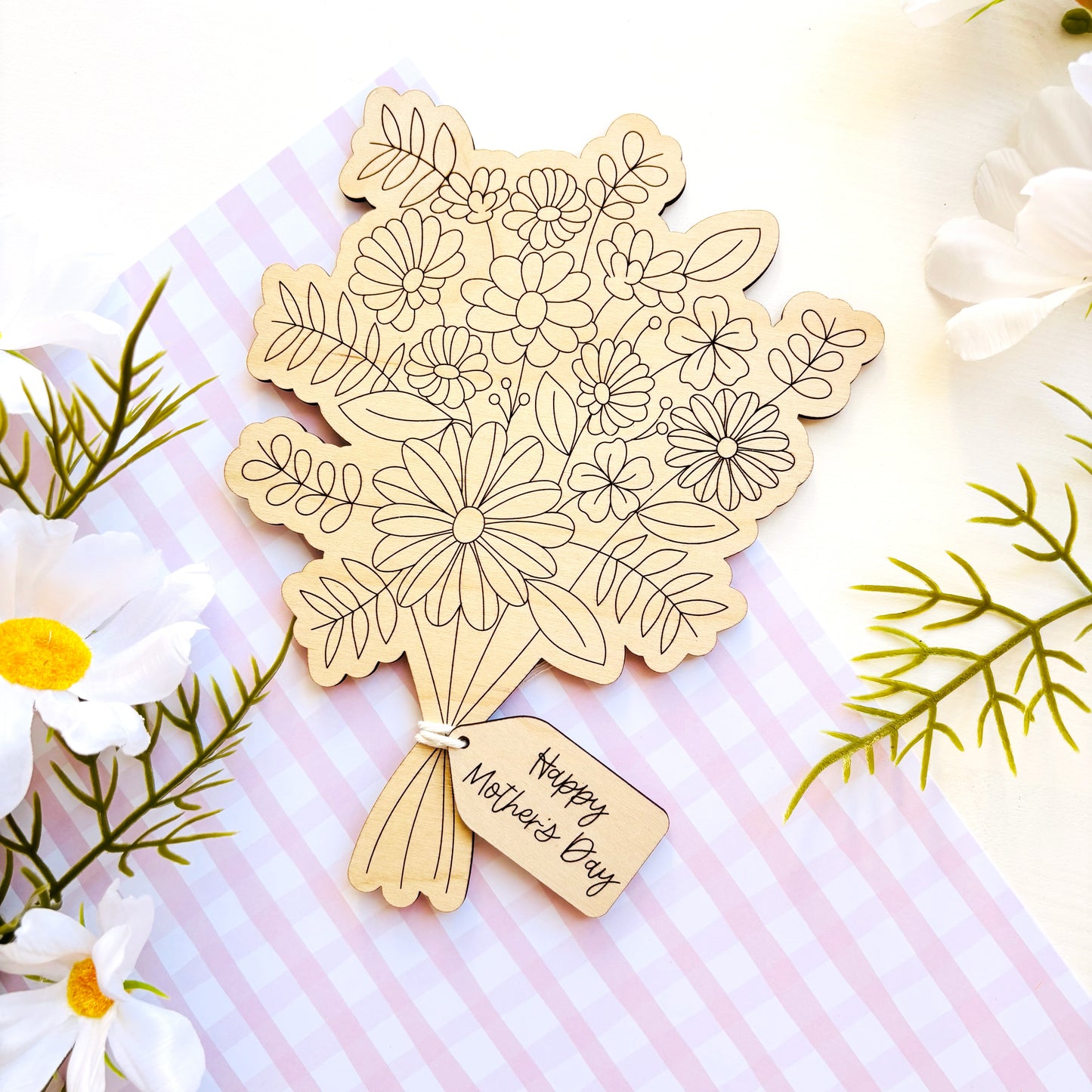 Mother’s Day Bouquet Craft