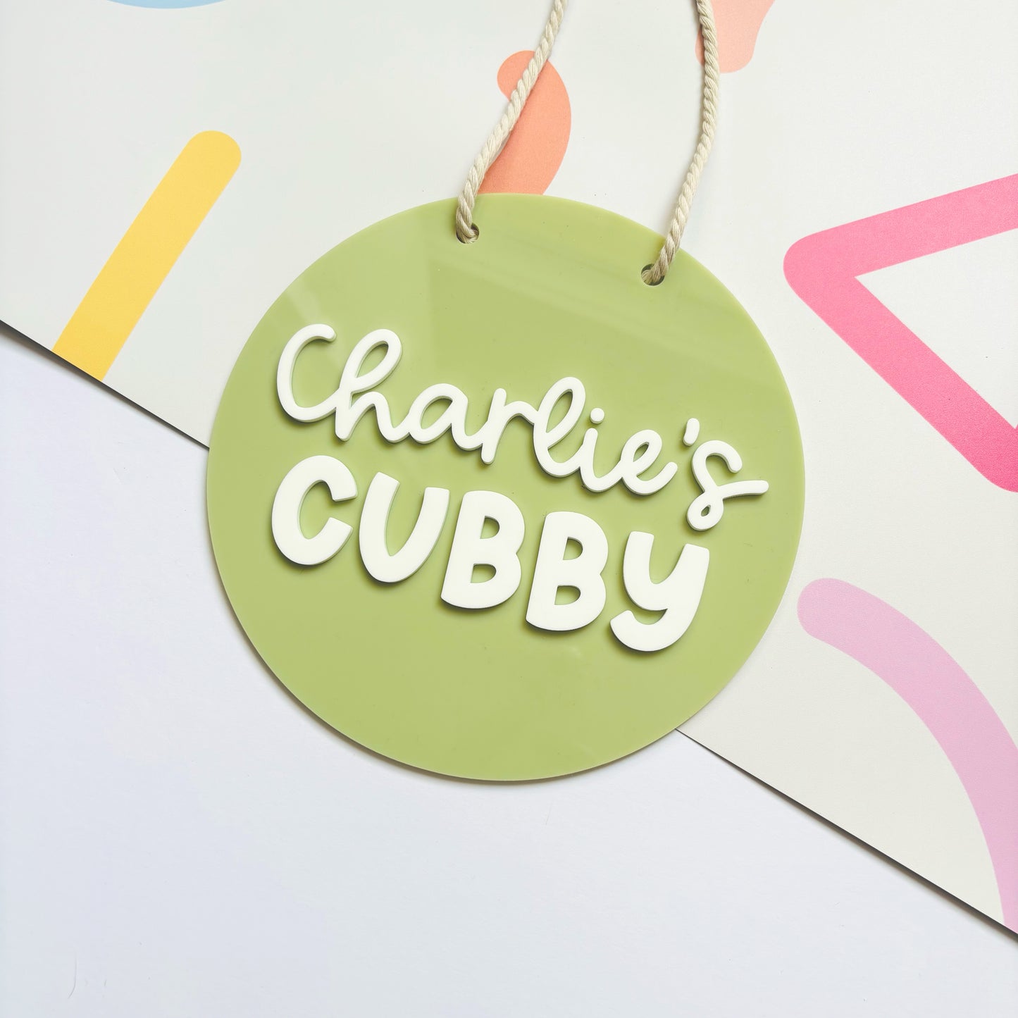 Personalised Cubby House Sign