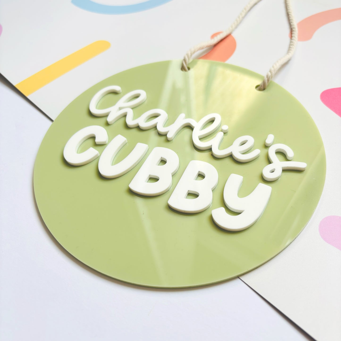 Personalised Cubby House Sign