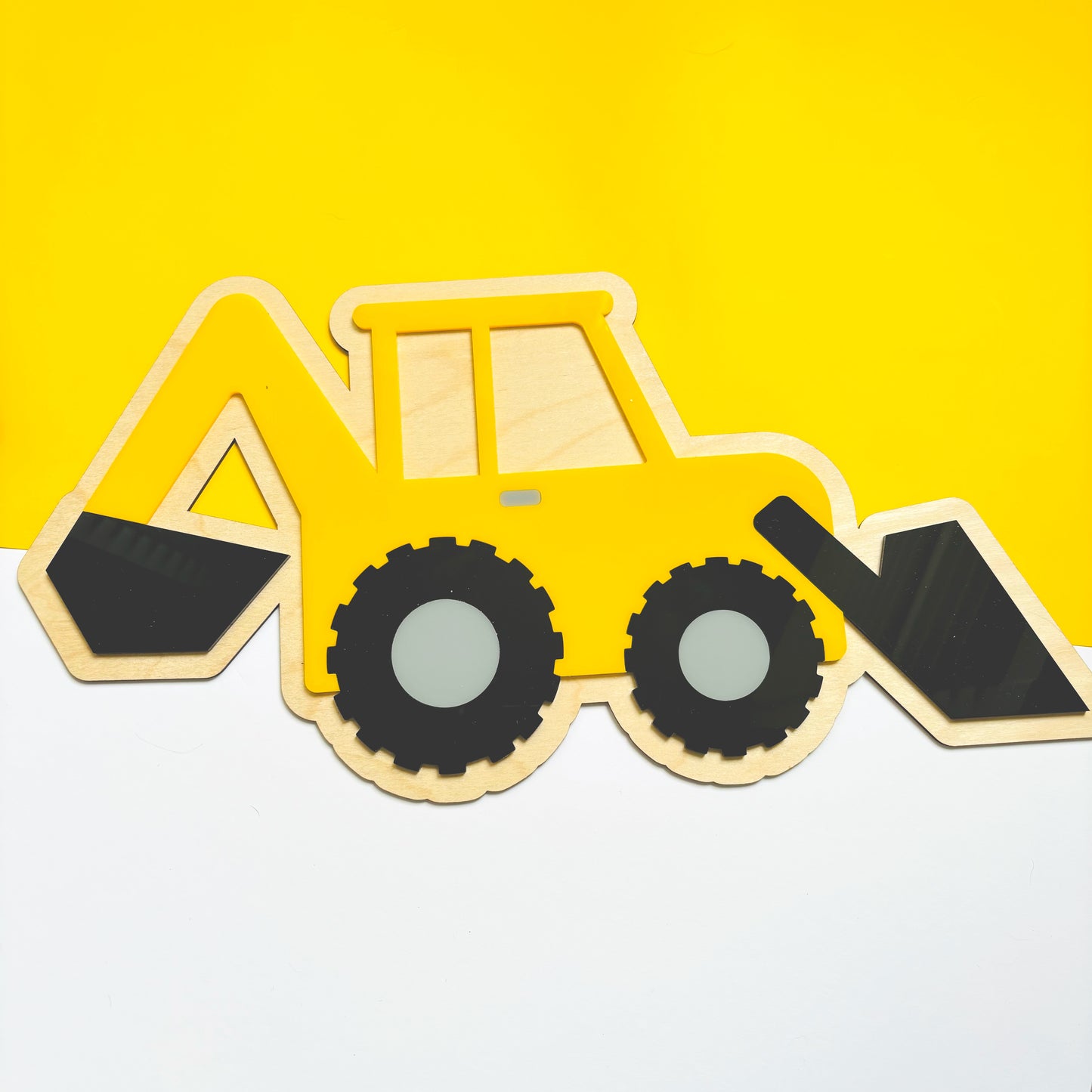 Construction Vehicle Wall Set - Bundle of 4