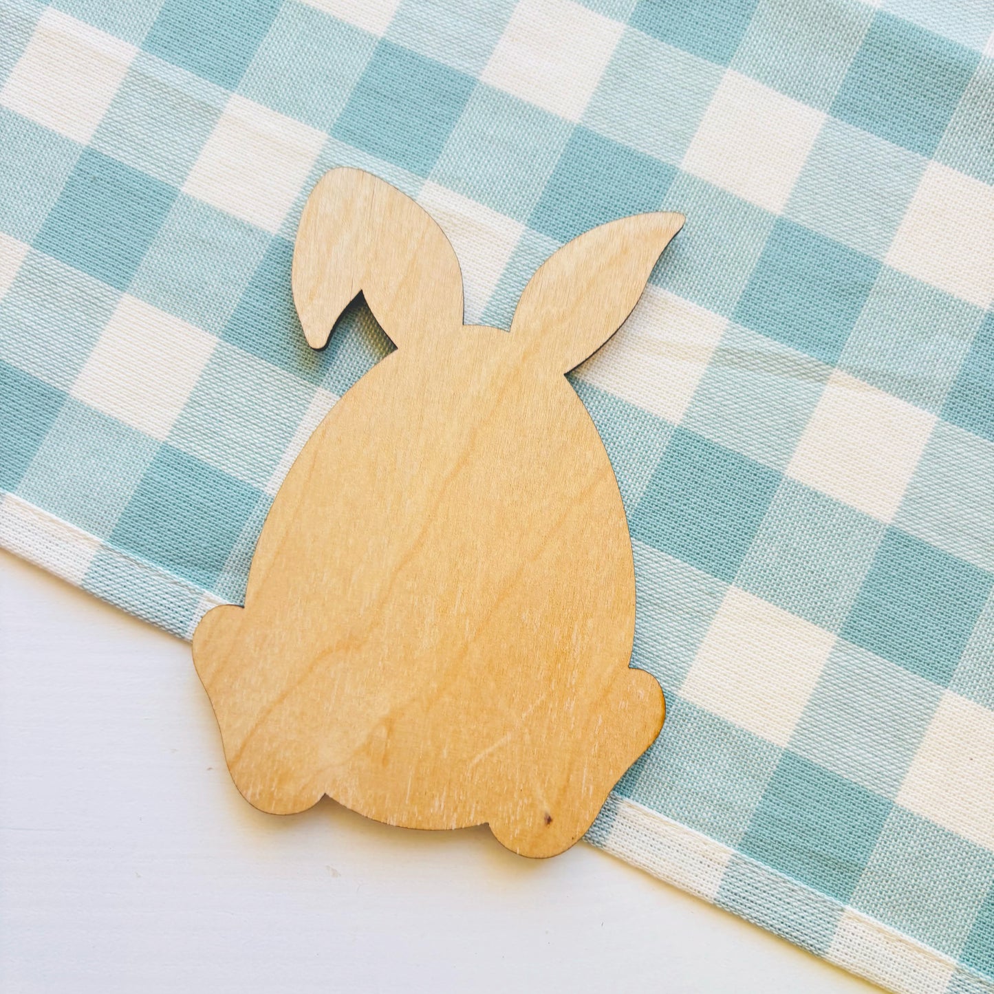 Egg-Shaped Bunny First Easter Easter Plaque