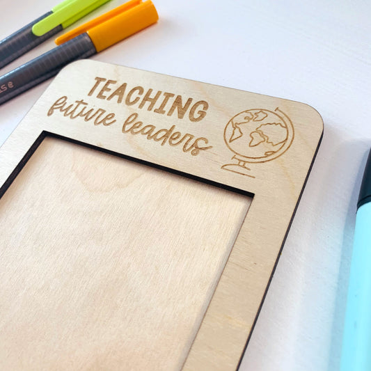 Teaching Future Leaders Post-It Note Holder
