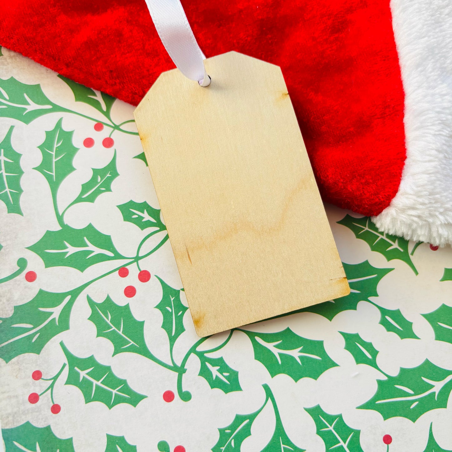 Personalised Engraved Christmas Gift Tag