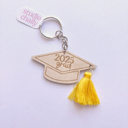 2025 Graduation Hat Keyring