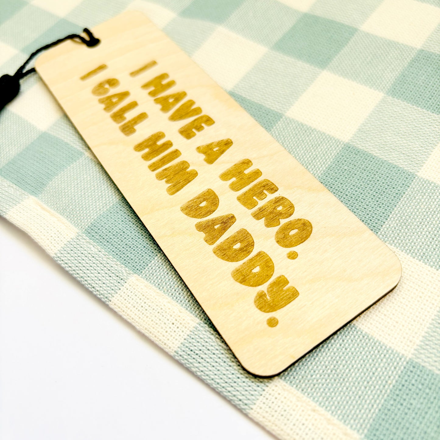 I Have a Hero Father's Day Bookmark
