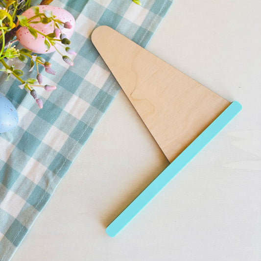 Wood and Acrylic Hoppy Easter Flag