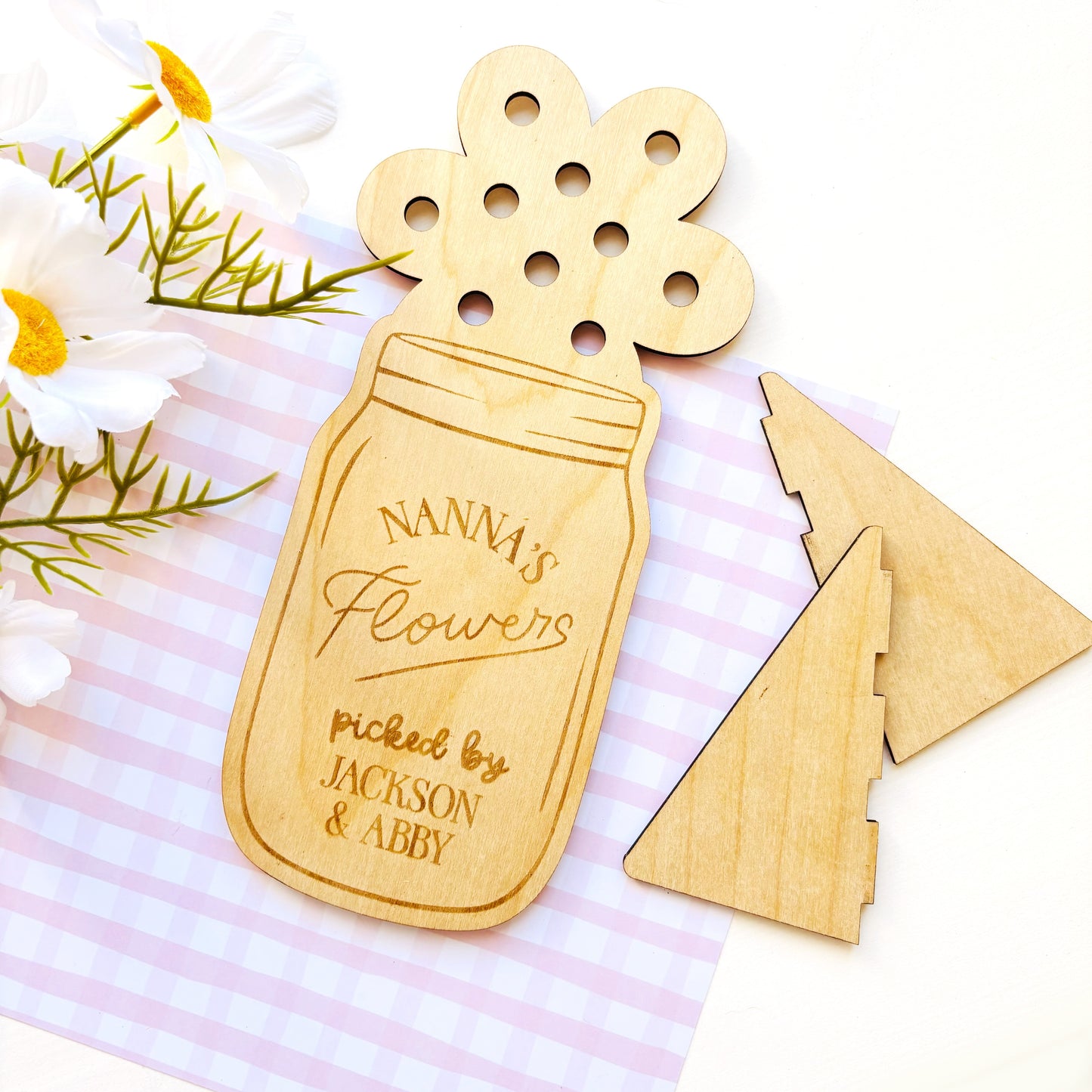 Personalised Mother's Day Flower Holder