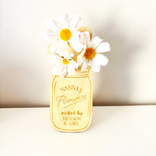 Personalised Mother's Day Flower Holder