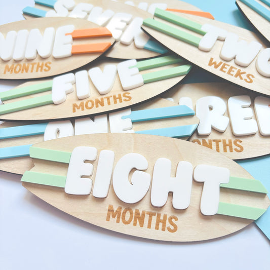 Surfs Up 15-Piece Milestone Disc Set