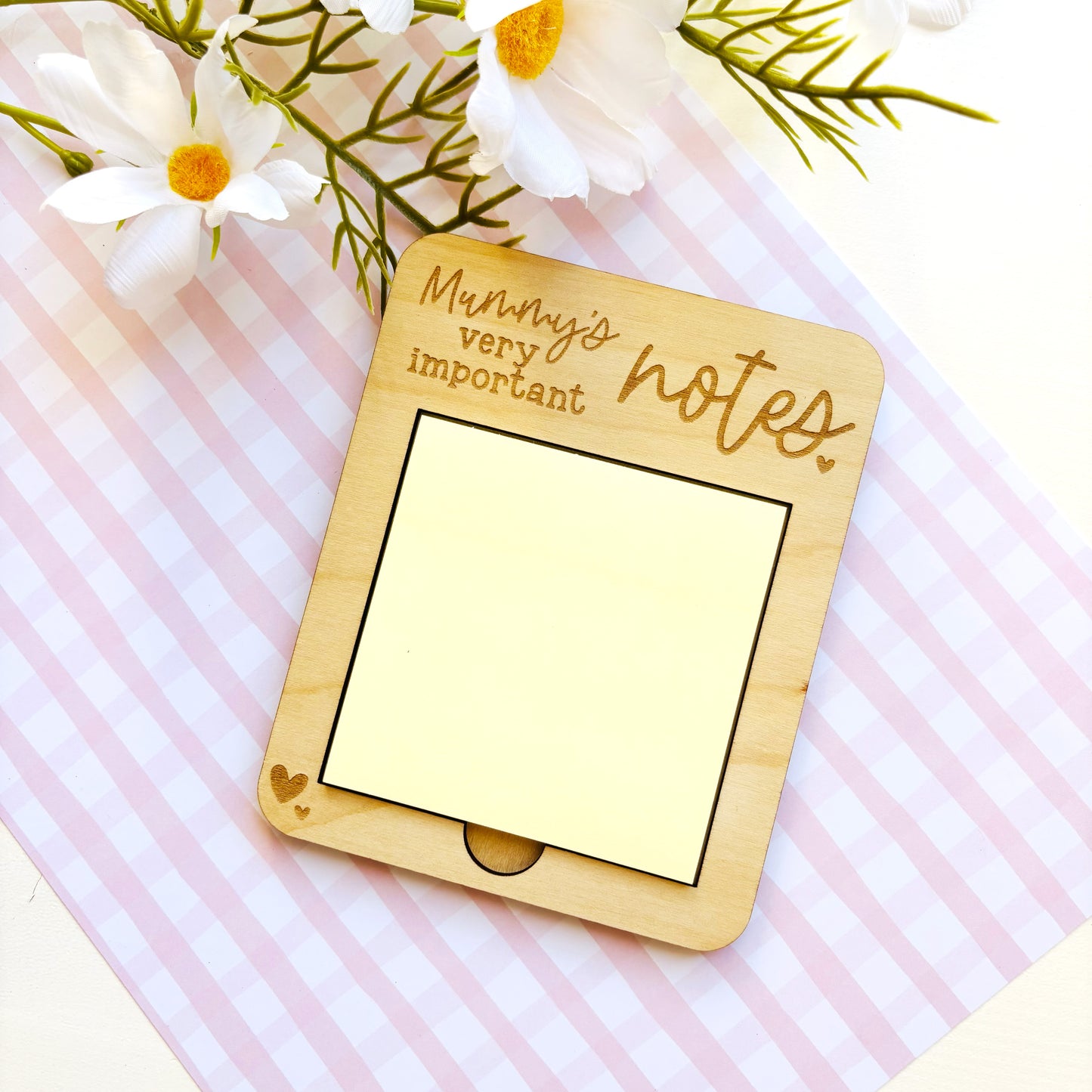 Mummy's Very Important Notes Post-it Note Holder