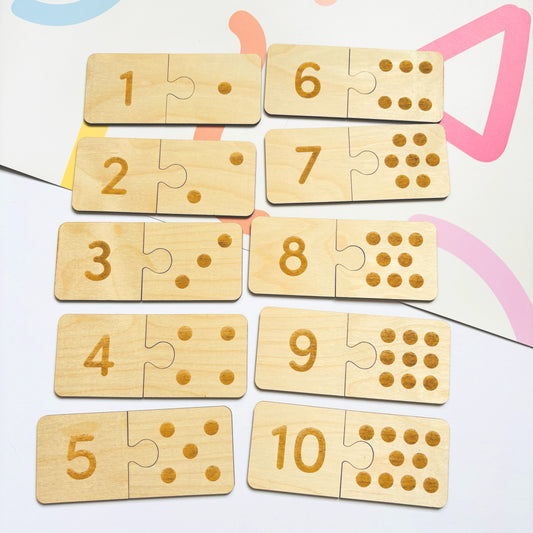 Number Match Puzzle 1-10