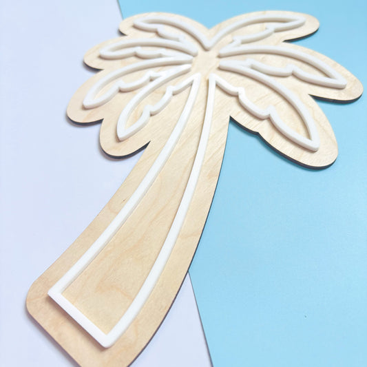 Palm Tree Wall Plaque
