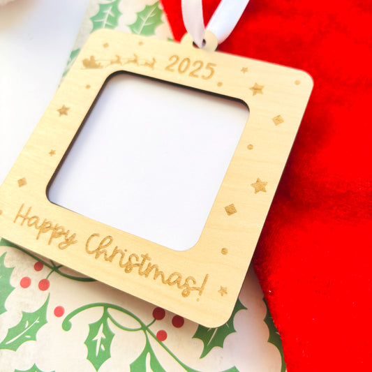 Christmas Photo Frame Ornament