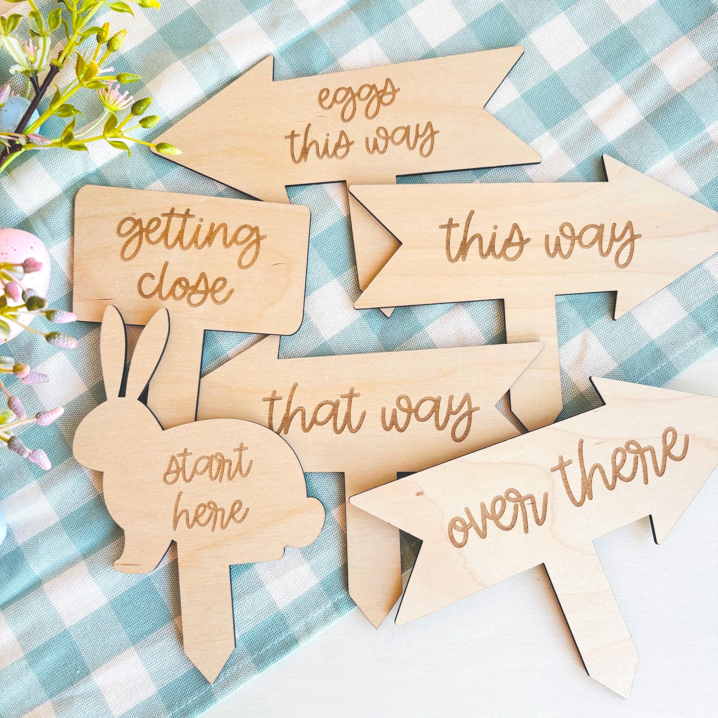 Easter Egg Hunt Signs