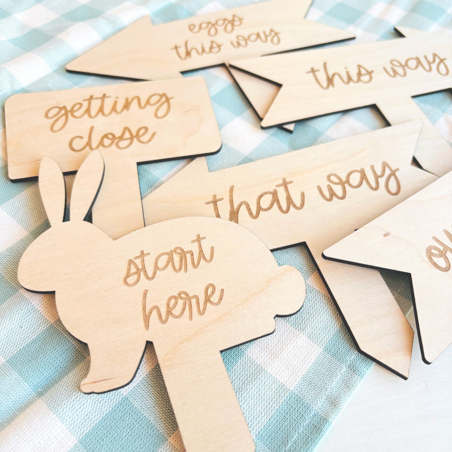 Easter Egg Hunt Signs