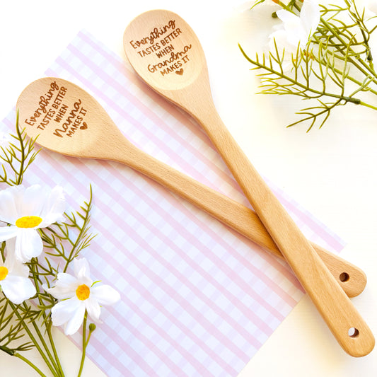 Personalised Mother’s Day Wooden Spoon