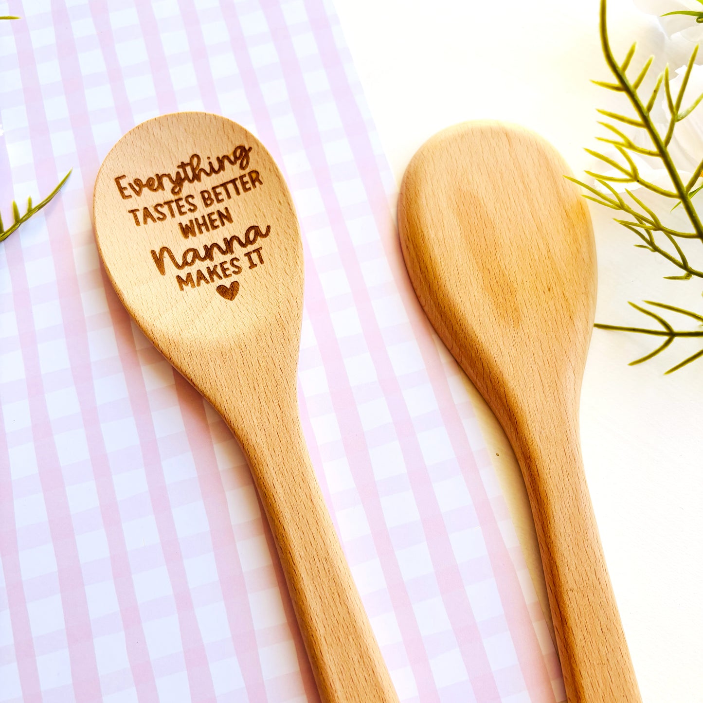 Personalised Mother’s Day Wooden Spoon
