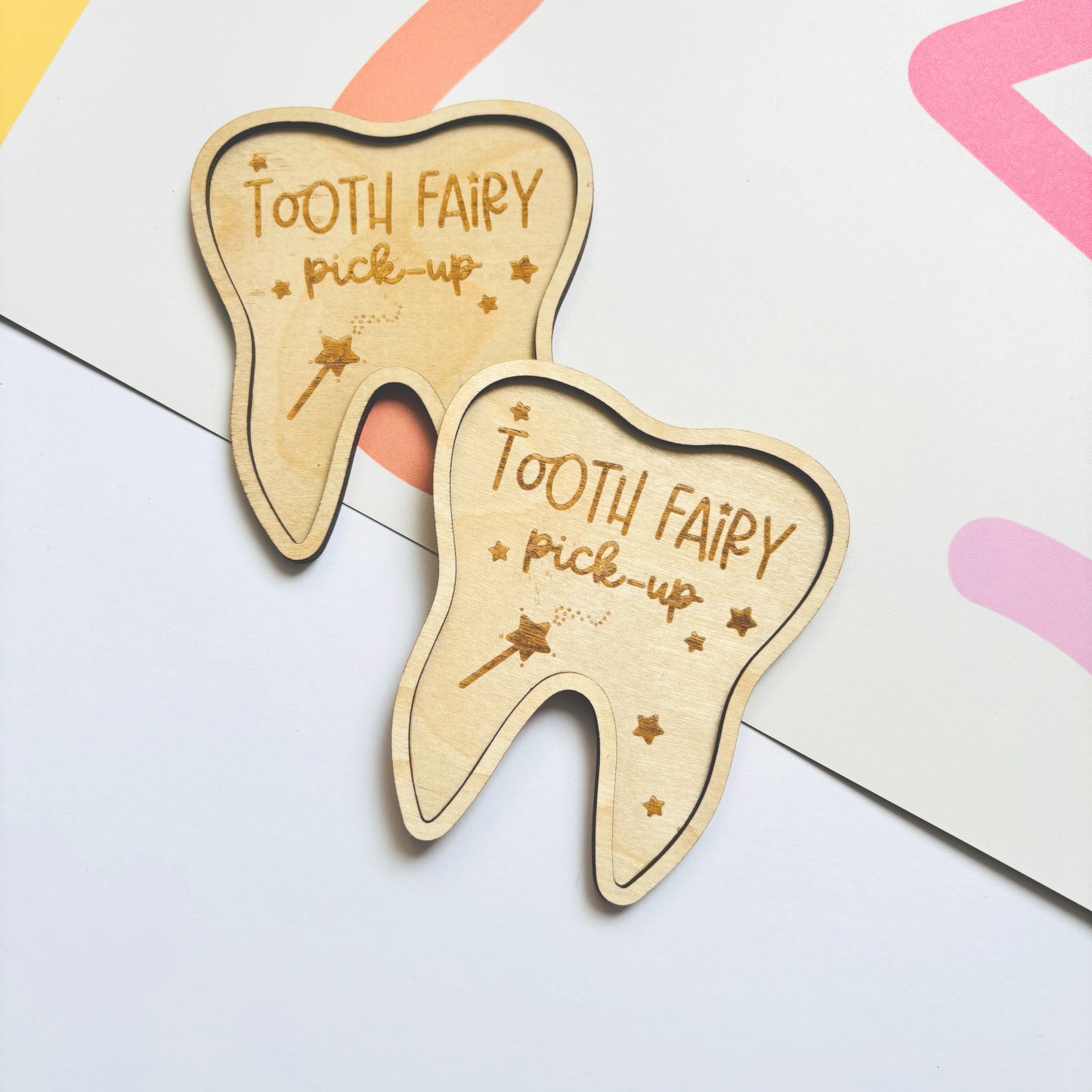 Engraved Tooth Fairy Tray