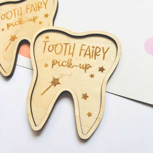 Tooth Fairy Accessory Set – Tray & Poem Door Hanger