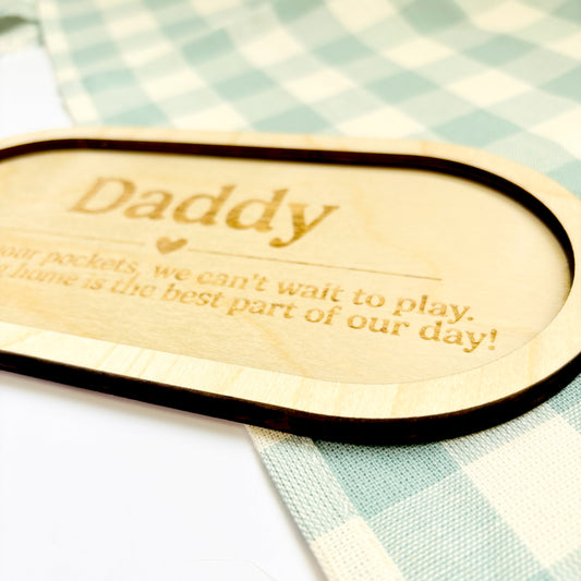 Empty Your Pockets Father's Day Tray