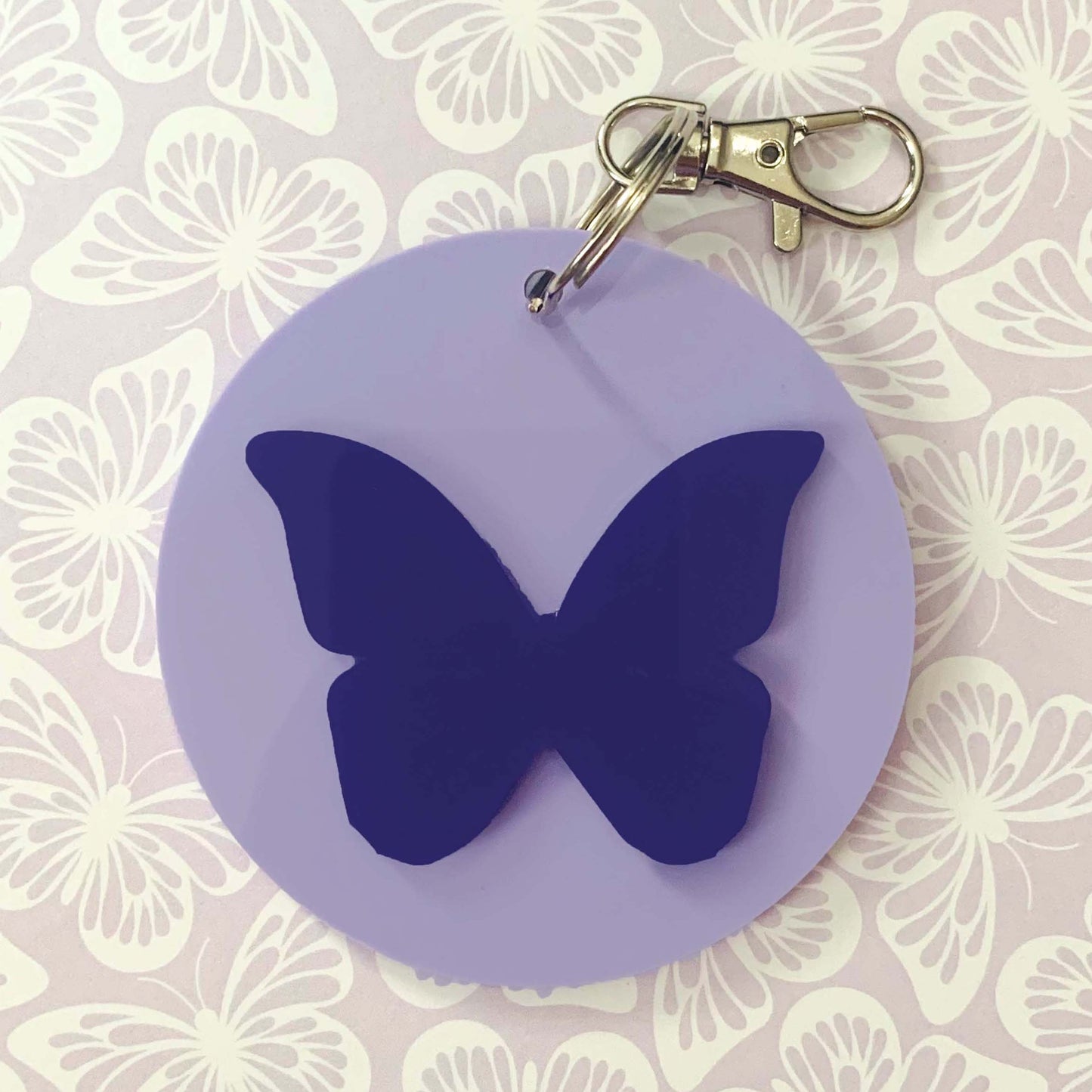 Butterfly Bag Tag